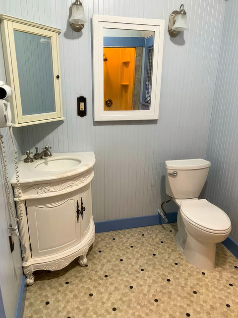 Renovated Carriage House bathroom, photo 1